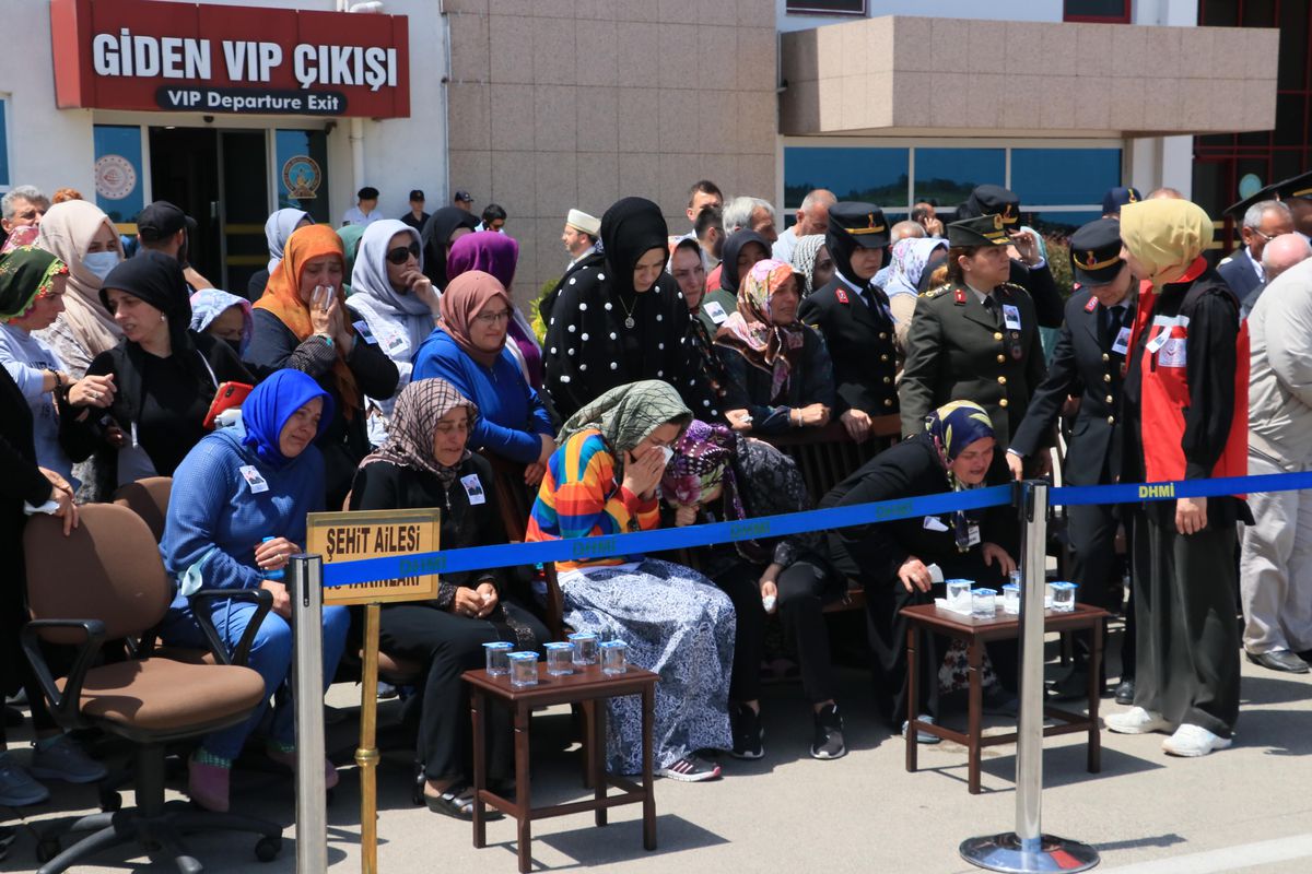 Şehit Piyade Uzman Çavuş İslam Sancak'ın cenazesi Samsun'a getirildi