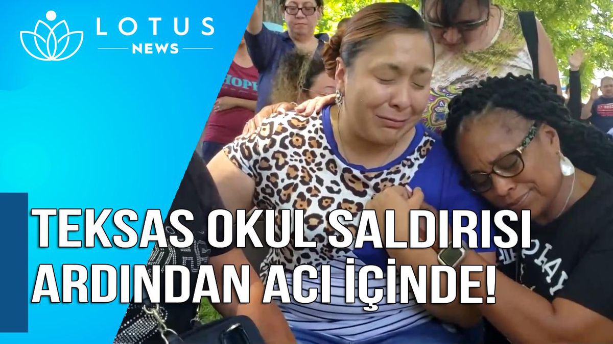 Video: Teksas\'ın Uvalde Kasabası Okul Saldırısının Ardından Acı İçinde