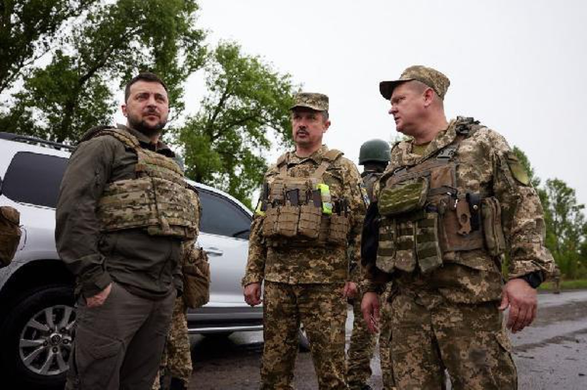 Zelenski, Harkiv\'i ziyaret etti
