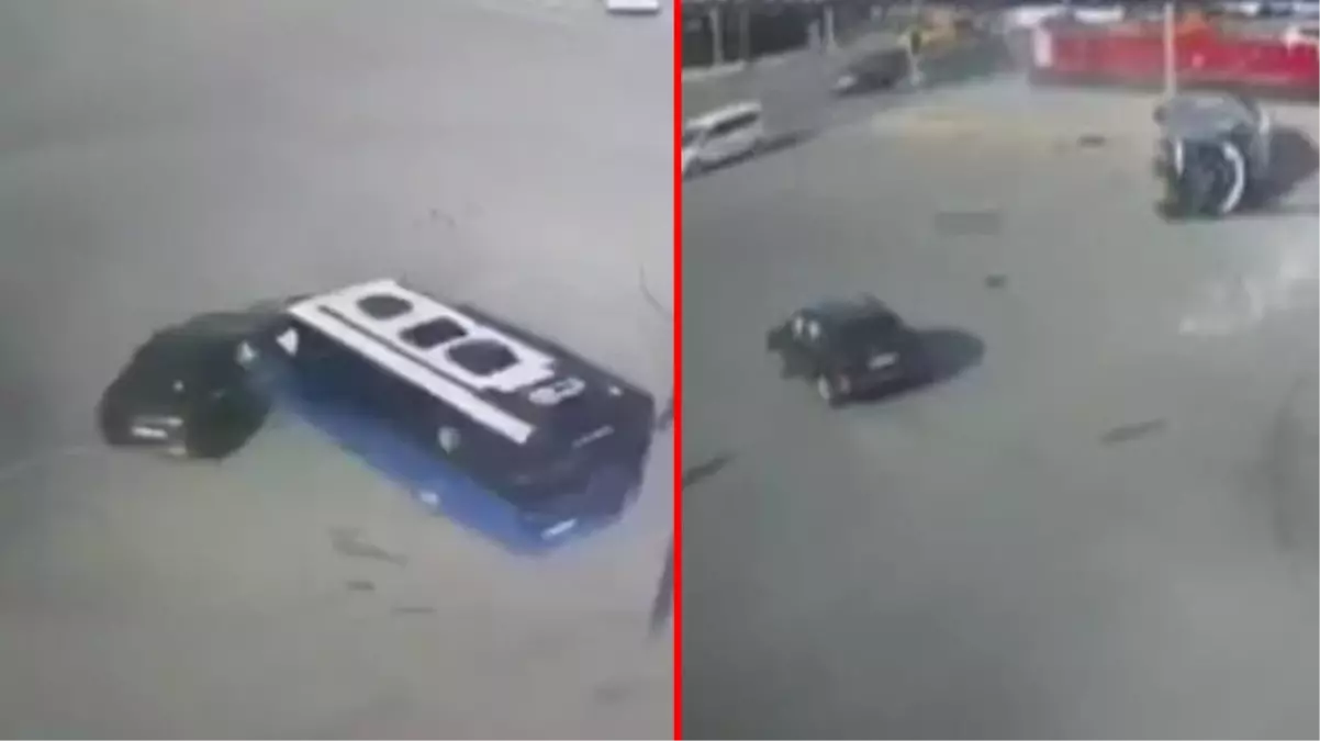 Ankara'da yolcu otobüsü ve minibüs çarpıştı, 20 kişi yaralandı!