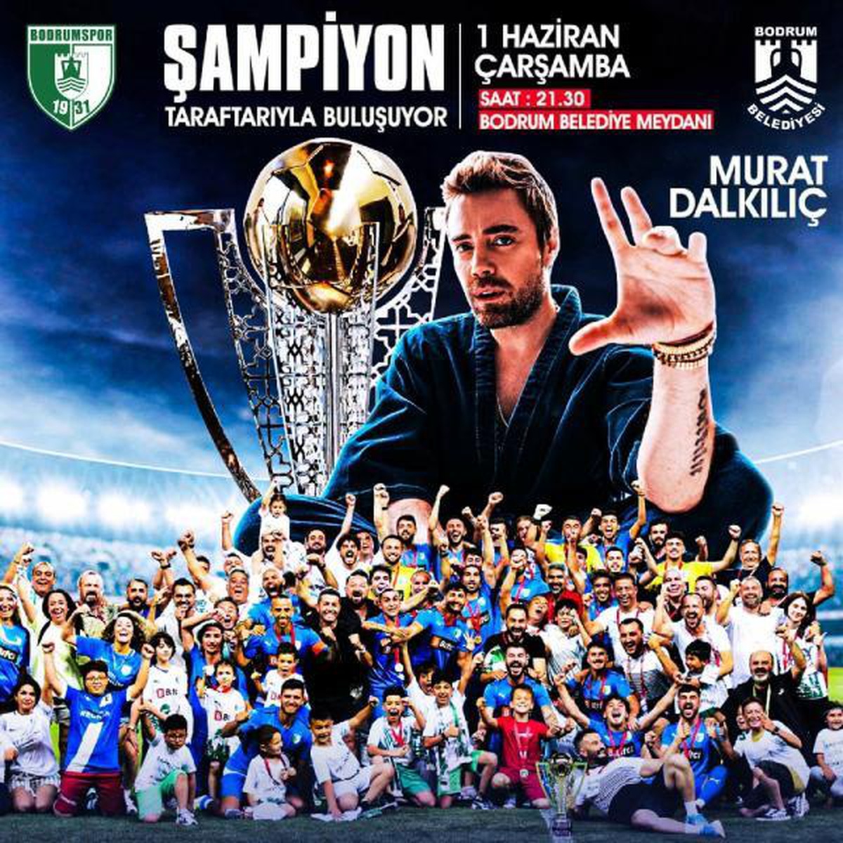 Bodrumspor yarın taraftarıyla buluşuyor