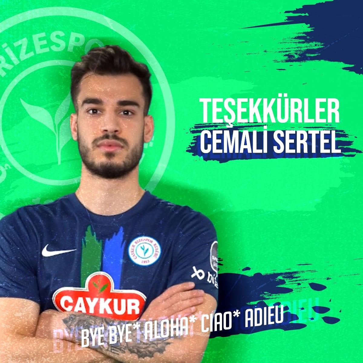 Çaykur Rizespor Cemali Sertel ile yollarını ayırdı