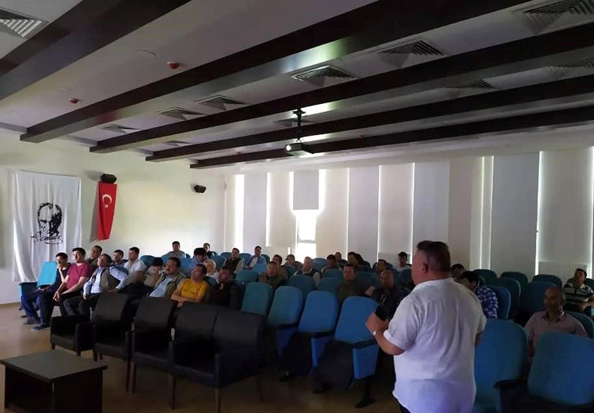 DKMP\'de iş sağlığı ve güvenliği eğitimi