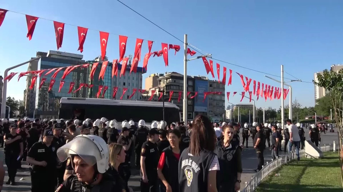 Gezi Parkı Protestolarının 9. Yıl Dönümünde Polis Gezi Parkı\'na Yürüyüşe Engel Oldu