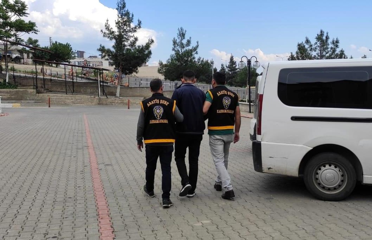 Kahramanmaraş\'ta kesinleşmiş hapis cezasıyla aranan hırsızlık hükümlüsü yakalandı