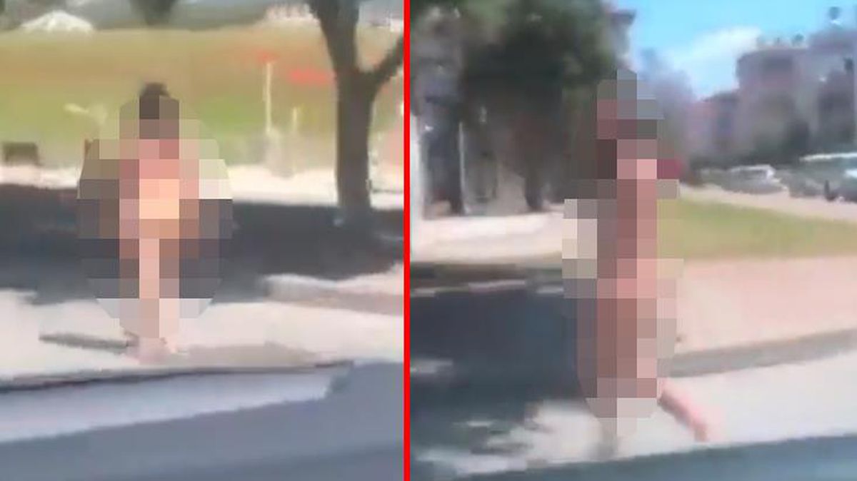 Antalya'da çıplak dolaşan kadınla ilgili valilik açıklama yaptı: Yüzde 70 zihinsel engelli raporu var