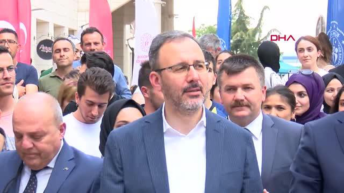 SPOR Bakan Kasapoğlu, Gazi Üniversitesi Genç Ofis\'in açılışına katıldı