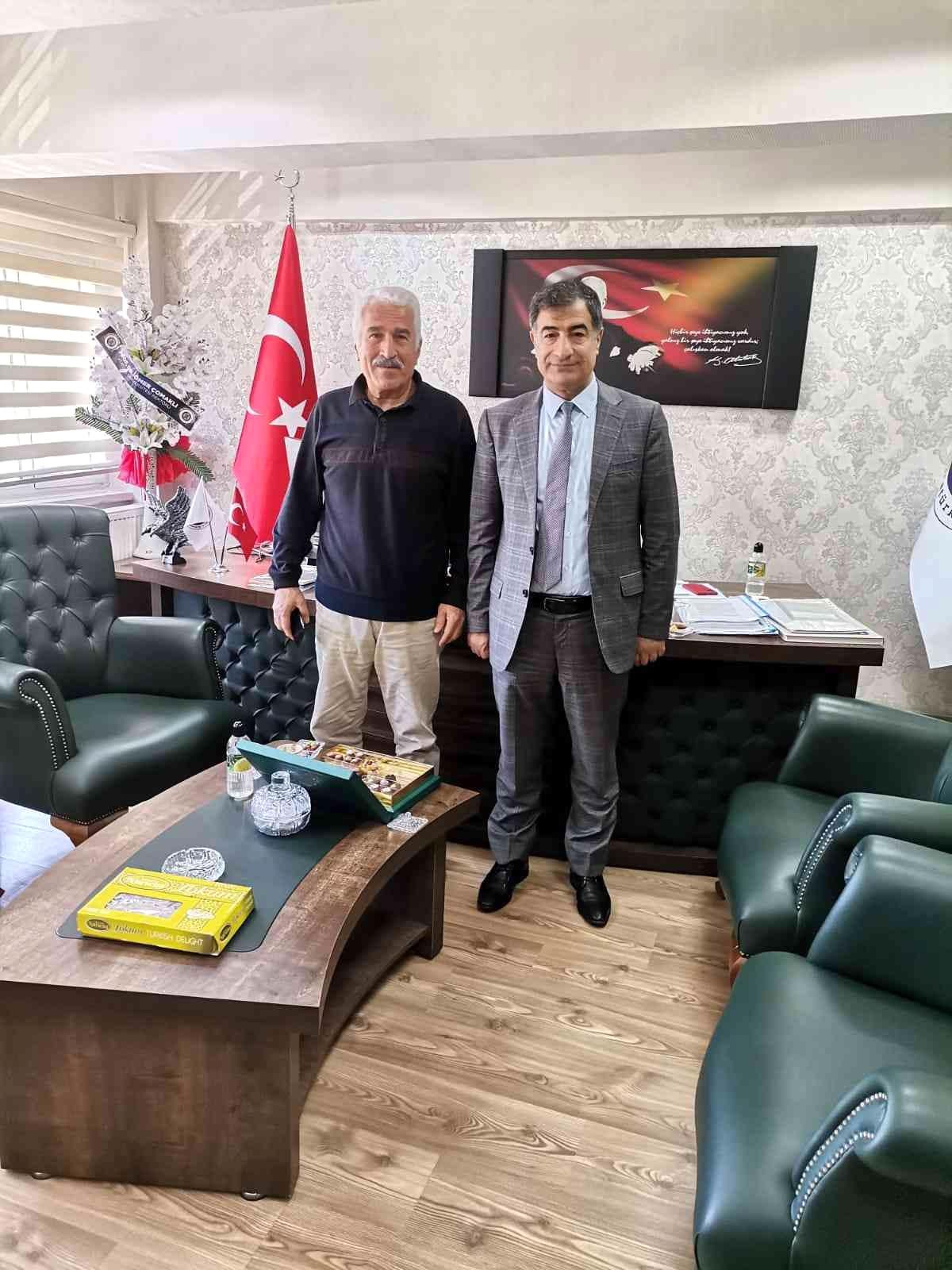 Üretim fabrikasında Ergaz Atatürk Üniversitesi işbirliği