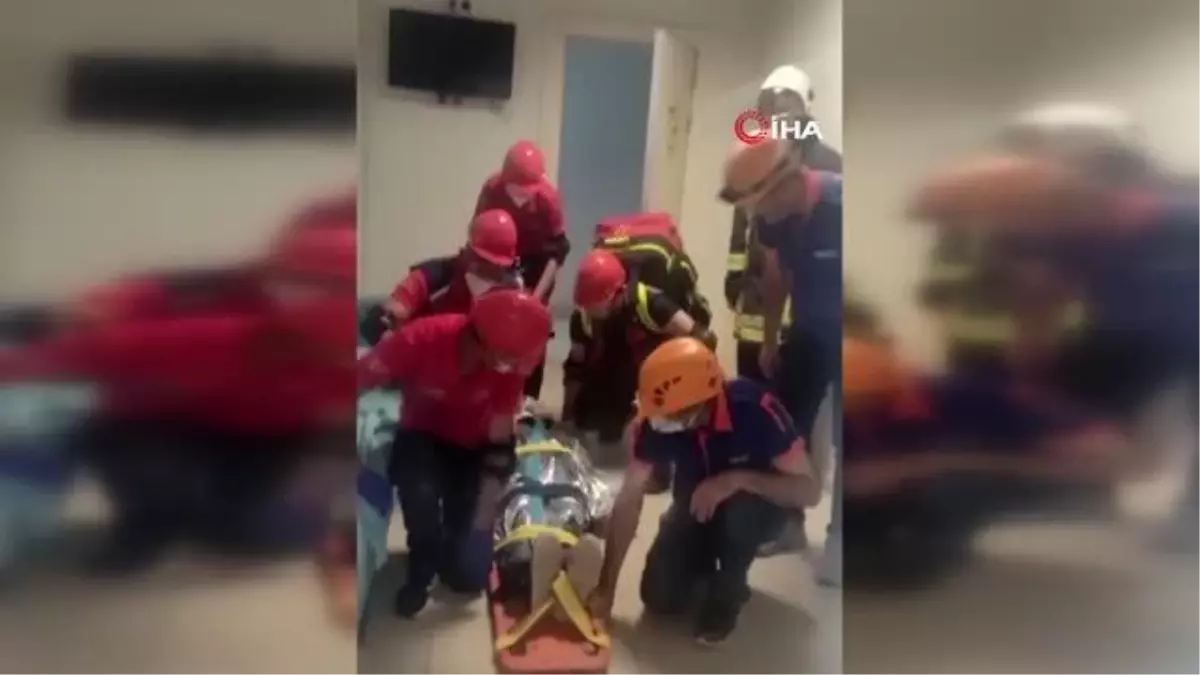 Çukurca Devlet Hastanesinde yangın tatbikatı