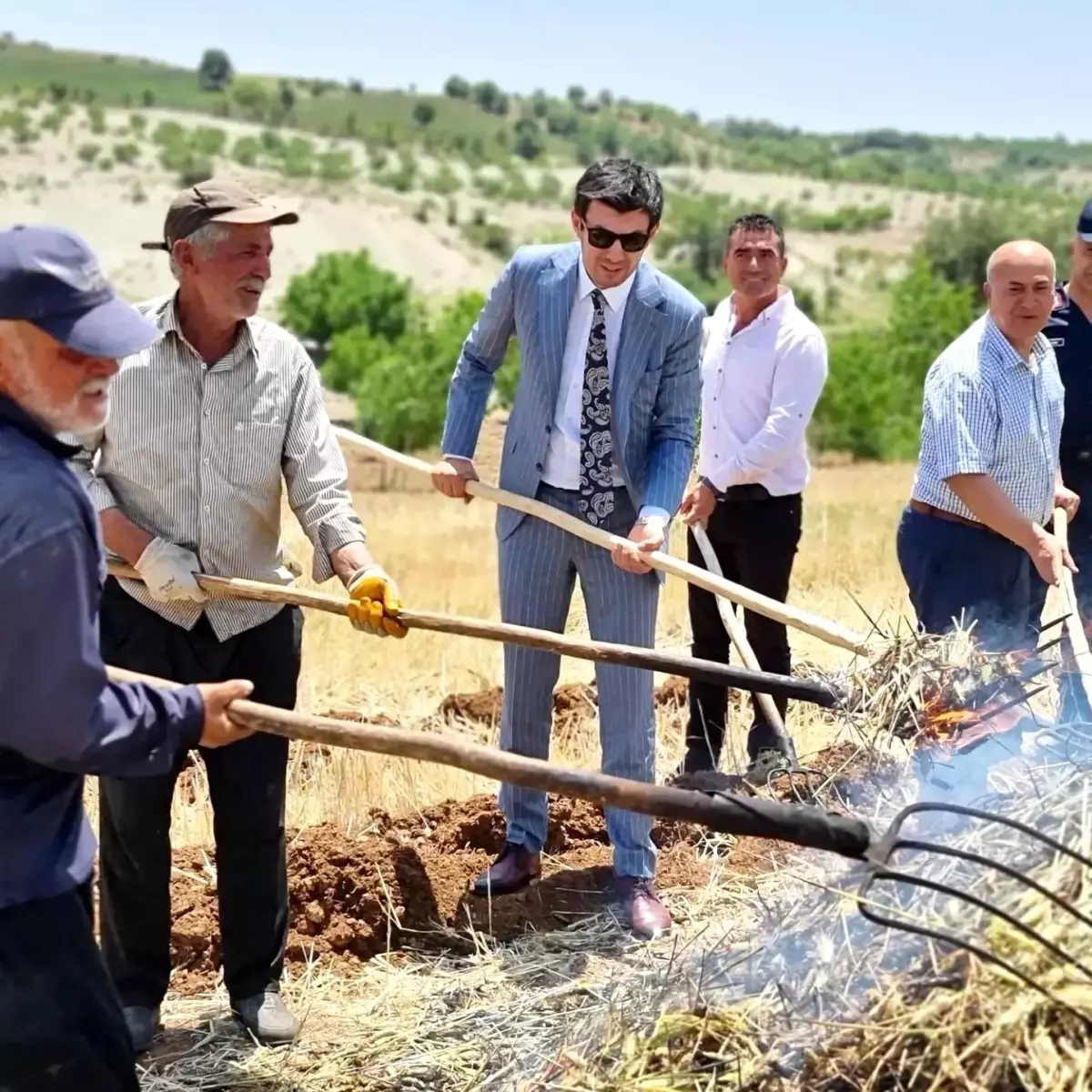 Gölbaşı\'nda buğday firiği yapımına başlandı