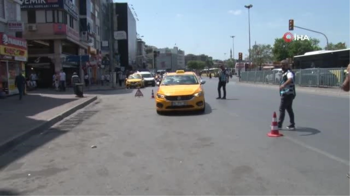 Kadıköy\'de emniyet kemeri takmamaktan ceza yiyen taksici: "Yazmasan olmaz mı?"