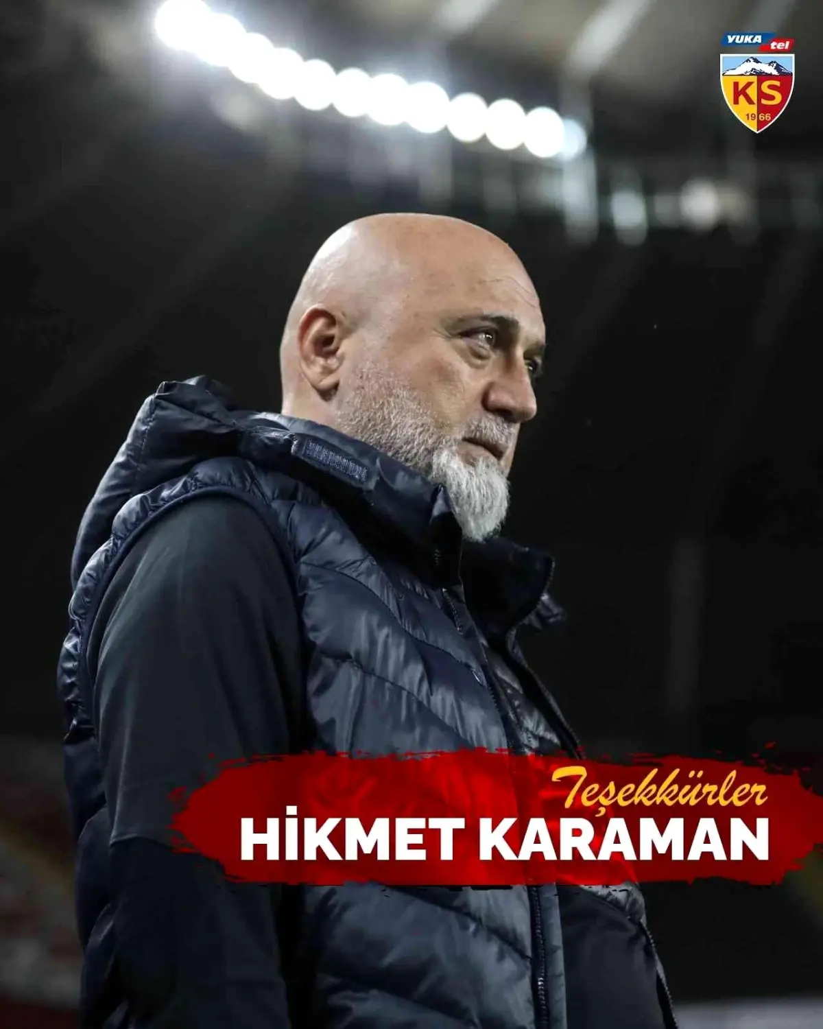 Kayserispor\'da Hikmet Karaman dönemi resmen sona erdi