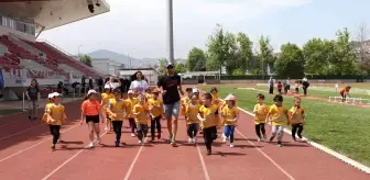 Miniklerin atletizm heyecanı