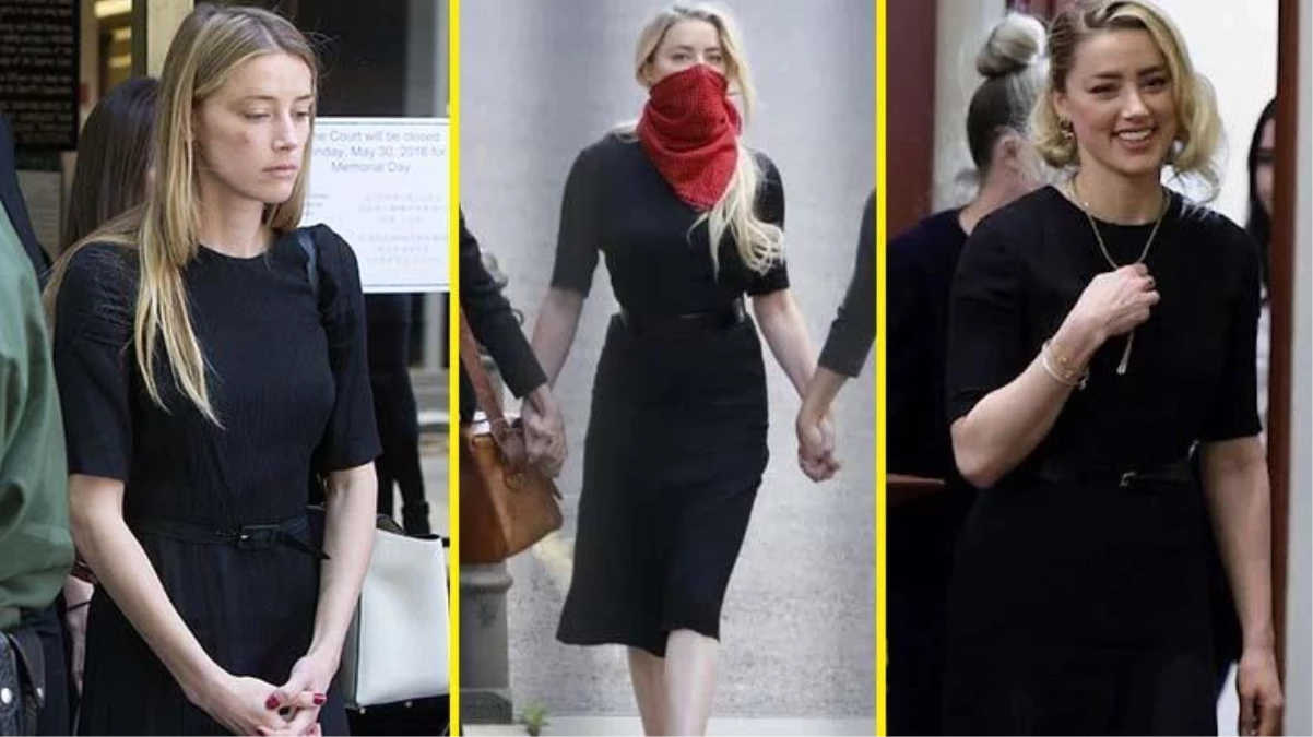 Amber Heard\'ın karar duruşmasında giydiği "İntikam elbisesi" işe yaramadı!