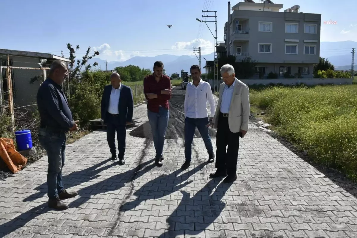 Arsuz Belediyesi Fen İşleri Ekiplerinden Yoğun Mesai