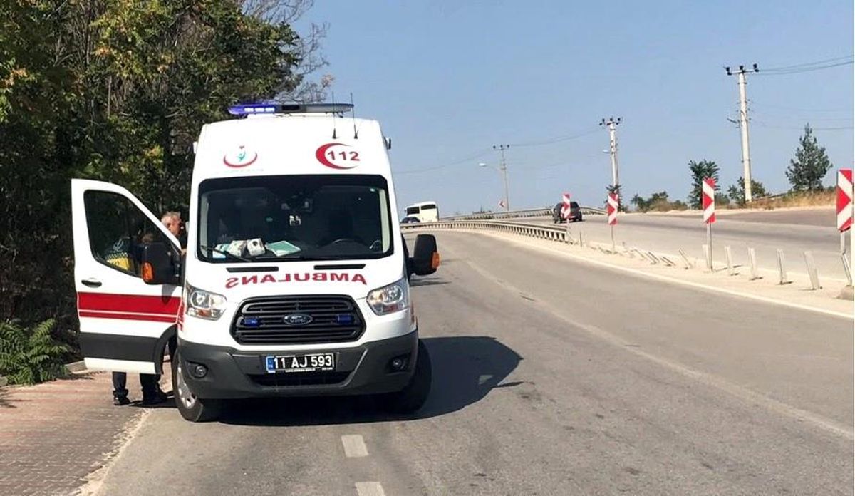 Bilecik\'te trafik kazası, 1 yaralı