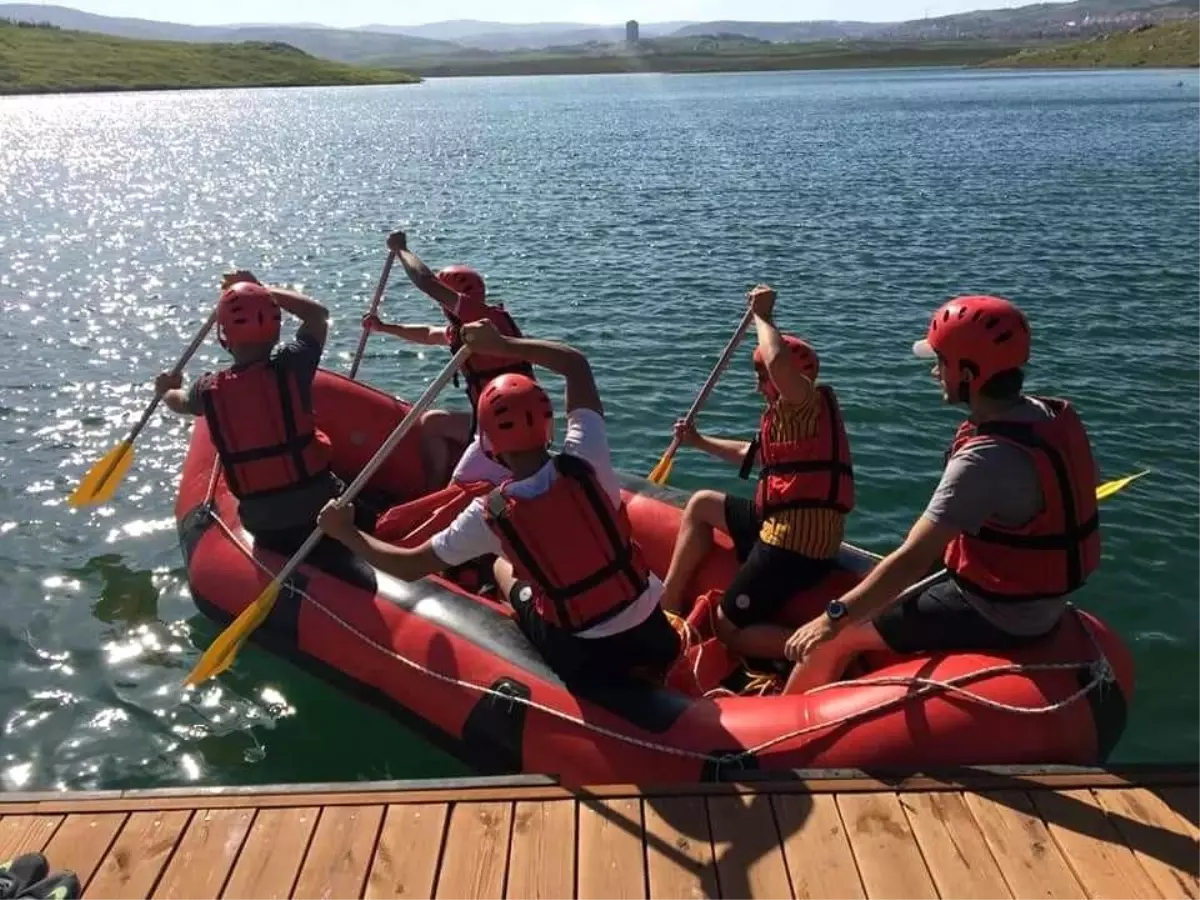 Çekerekli öğrenciler Türkiye Rafting Şampiyonasına iddialı hazırlanıyor