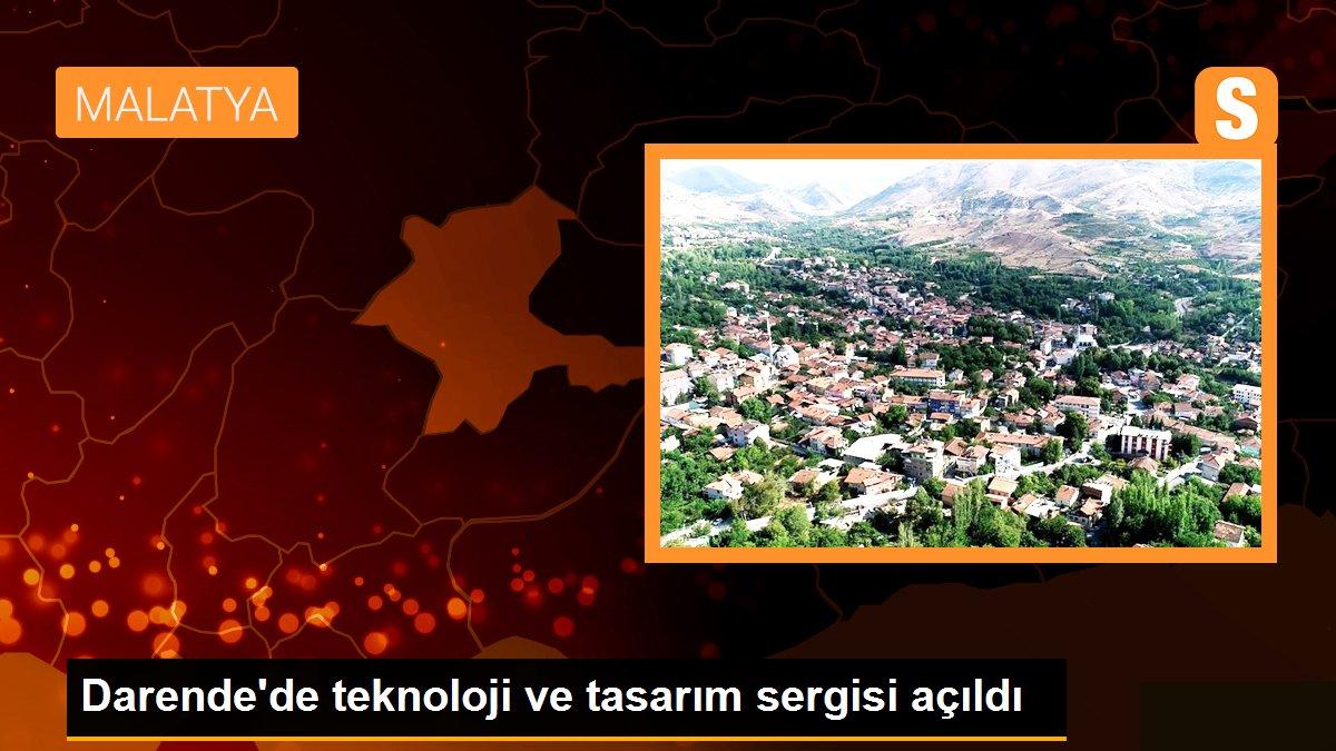 Darende\'de teknoloji ve tasarım sergisi açıldı