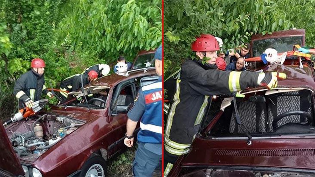 Feci kazada kamyonetle çarpışan araçta bulunan anne ve kızı hayatlarını kaybetti! Baba ve oğul hastaneye kaldırıldı