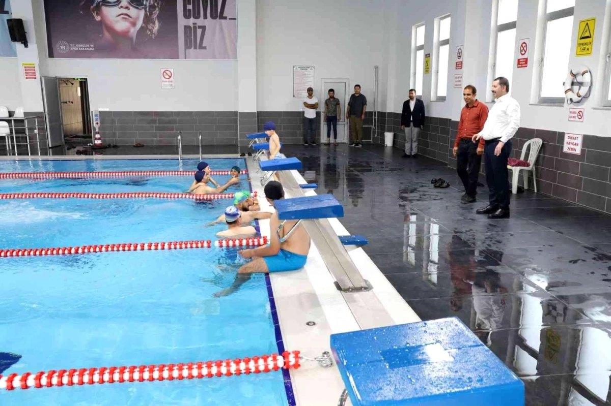 Karaköprü\'de yarı olimpik yüzme havuzuna ücretsiz davet