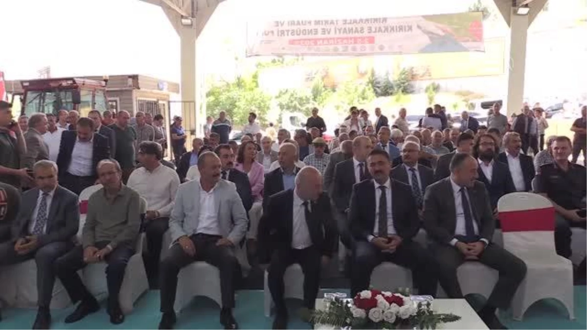 Kırıkkale\'de 4. Tarım ve Hayvancılık ile Sanayi ve Endüstri Fuarı açıldı