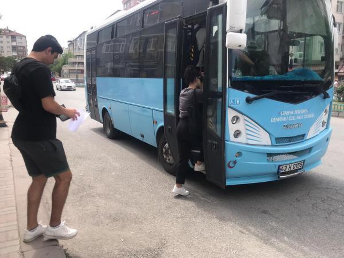 Kütahya\'da kontak kapatan halk otobüsleri yeniden seferlere başladı