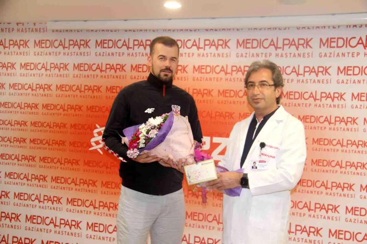 Medical Park\'ta tedavi oldu, bir gün sonra şampiyonluk geldi