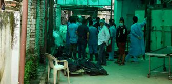 Nepal'deki uçak kazasında hayatını kaybedenler için cenaze töreni