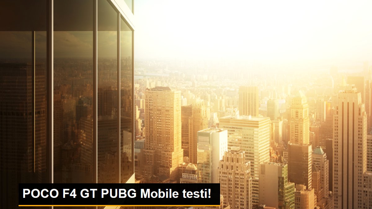 POCO F4 GT PUBG Mobile testi!