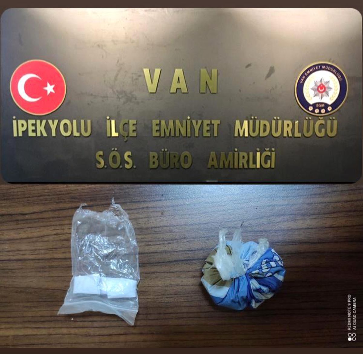 Van\'da \'torbacı\' operasyonu