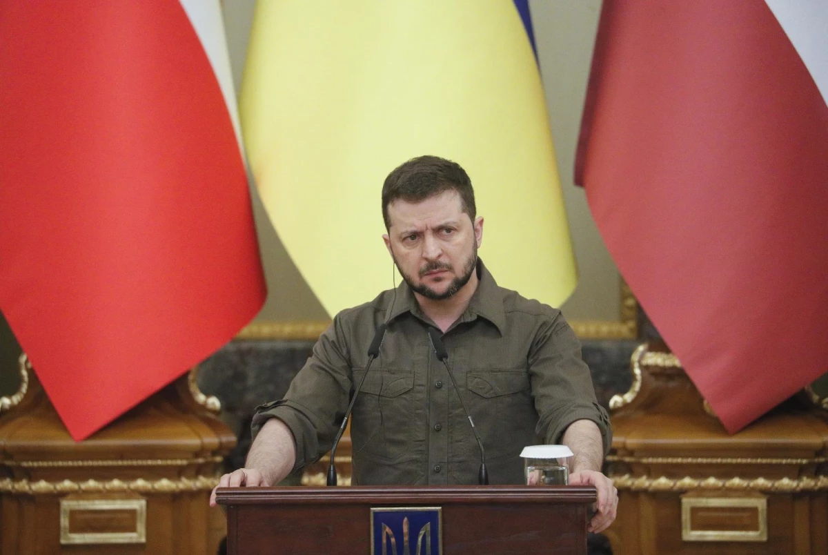 Zelenskiy: "Ukrayna\'nın yaklaşık yüzde 20\'si Rus işgali altında"