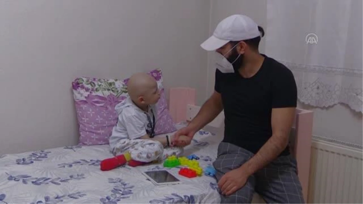 AFYONKARAHİSAR - Lösemi hastası 4 yaşındaki Ömer babasının kök hücresiyle şifa buldu