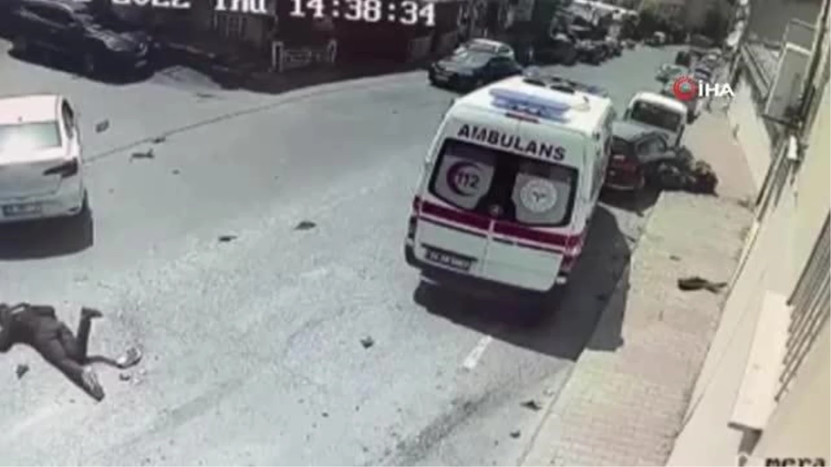 Ambulans sürücüsünün dikkati faciayı önledi