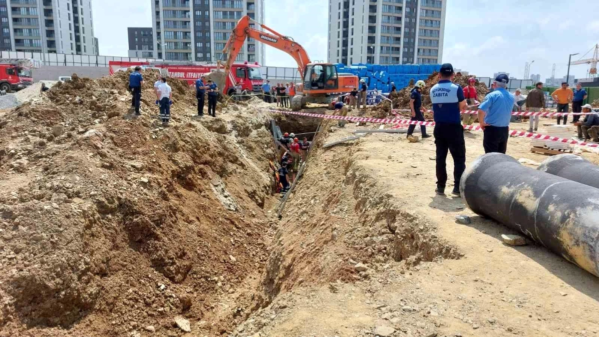 Başakşehir\'de inşaat alanında göçük: 1 işçi öldü