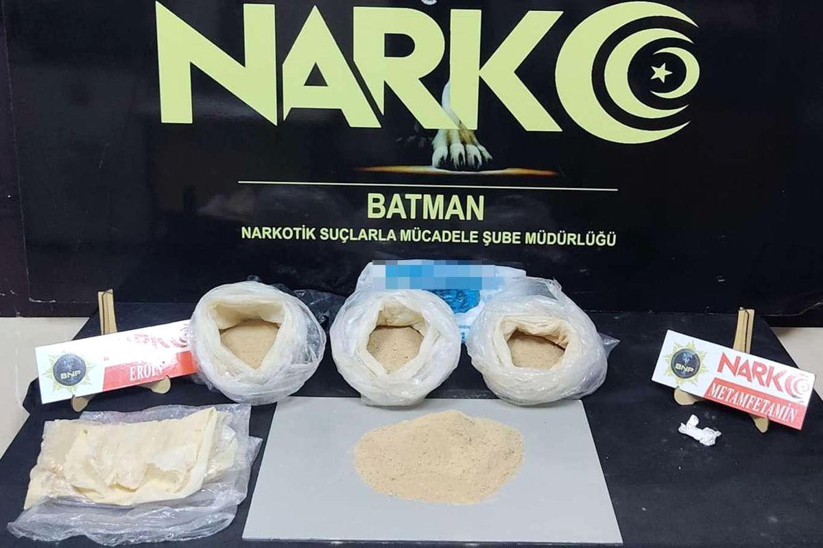 Batman\'da uyuşturucu operasyonu: 6 tutuklama