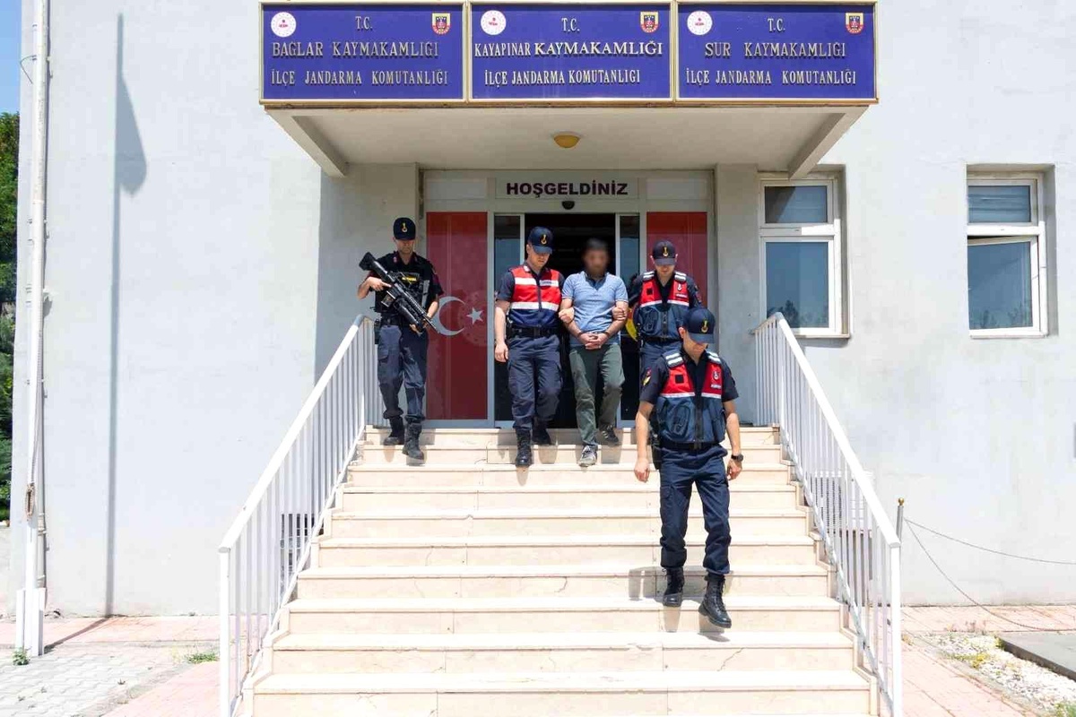 Diyarbakır\'da firari terör hükümlüsü yakalandı