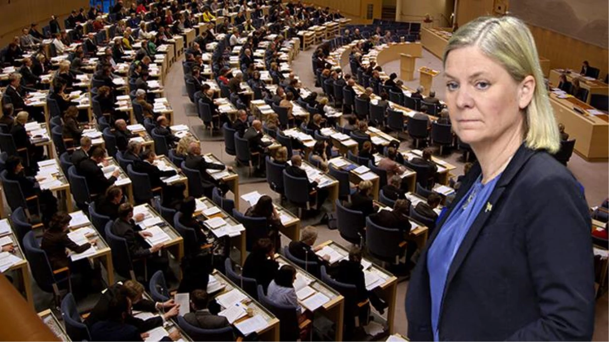 İsveç Başbakanı Magdalena Andersson\'dan gensoru önergesi verilmesi halinde istifa resti