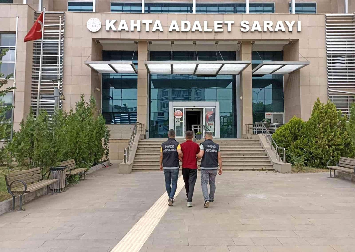 Kahta\'da uyuşturucu operasyonu: 1 tutuklama