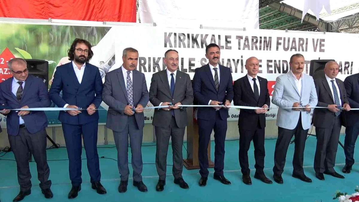Kırıkkale\'de 4. Tarım, Hayvancılık ile Sanayi ve Endüstri Fuarı açıldı