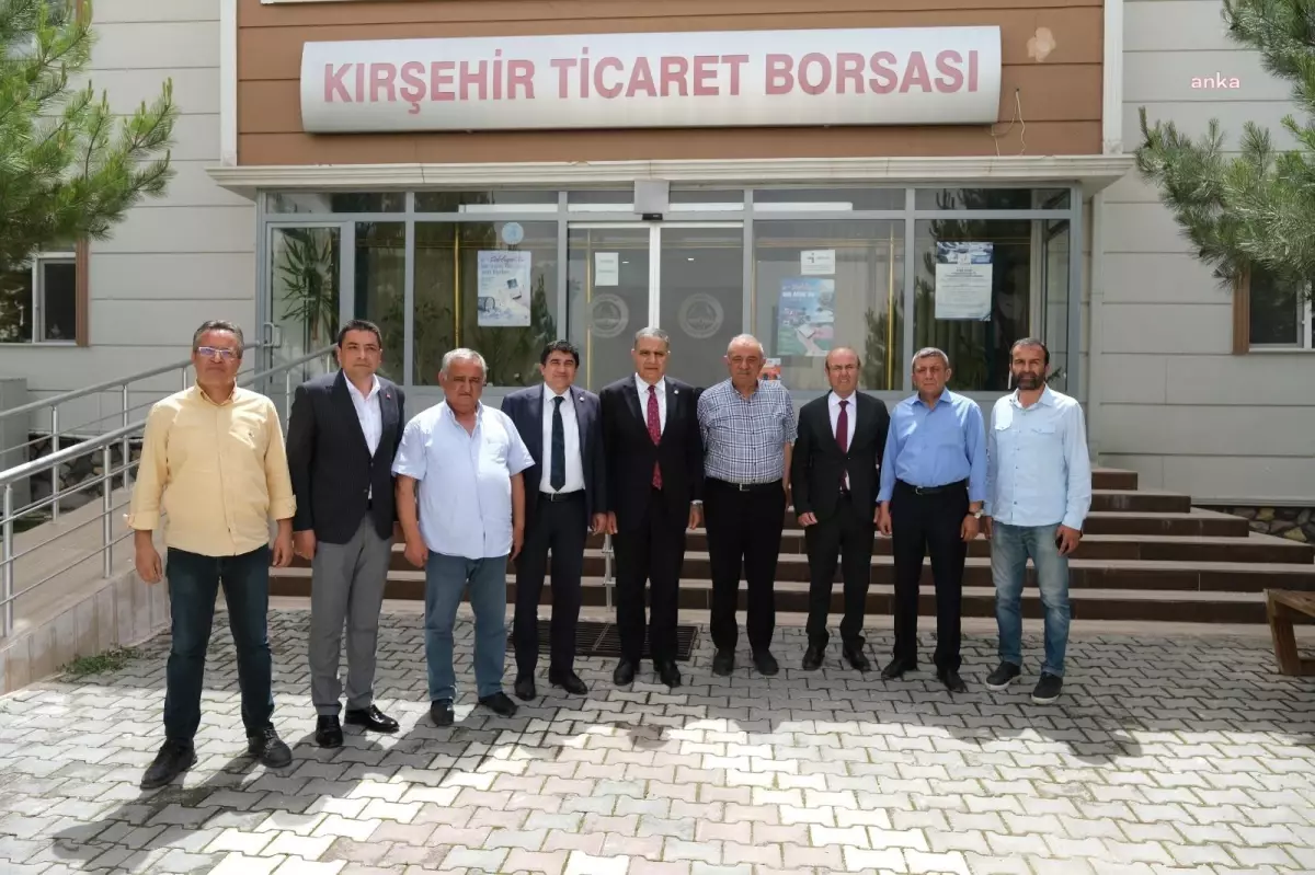 Kırşehir Belediye Başkanı Ekicoğlu, "Sorunu Biliyoruz, Çözeceğiz" Çalışmasına Katıldı