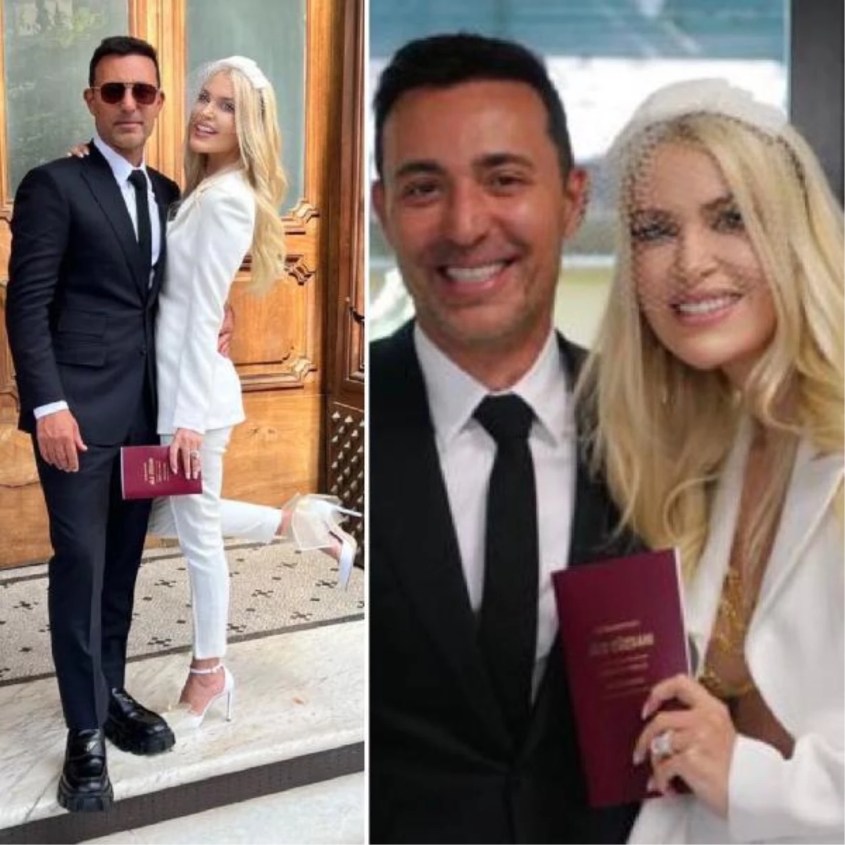 Mustafa Sandal ve Melis Sütşurup, İtalya\'da evlendi