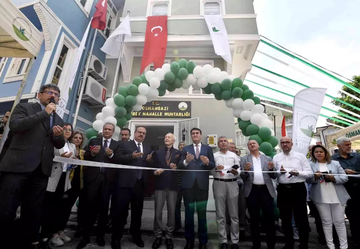 Osmangazi Yahşibey Mahallesi'nin tarihi dokusuna uygun muhtarlık