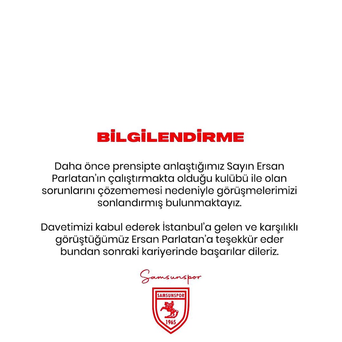 Samsunspor\'da teknik direktör krizi
