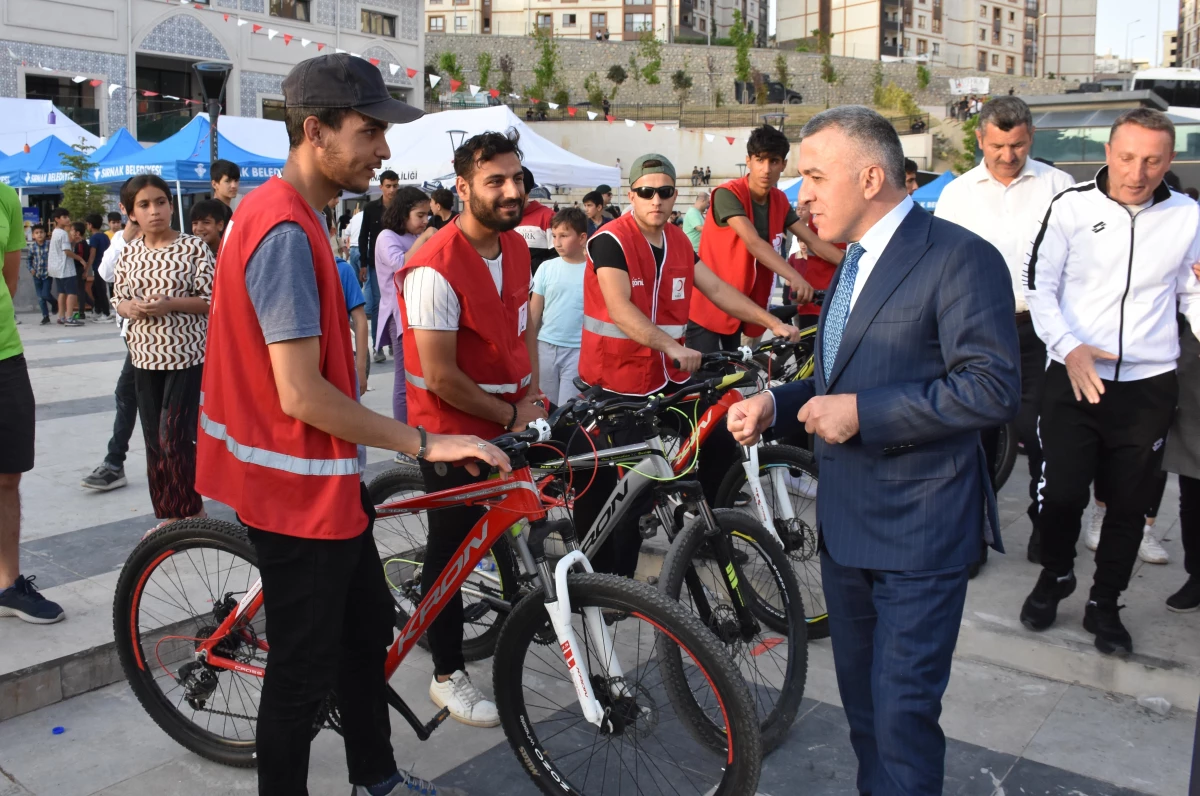 Şırnak\'ta bisiklet turu düzenlendi