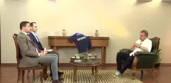 Trabzonspor Teknik Direktörü Abdullah Avcı, AA Spor Masası'na konuk oldu (1)