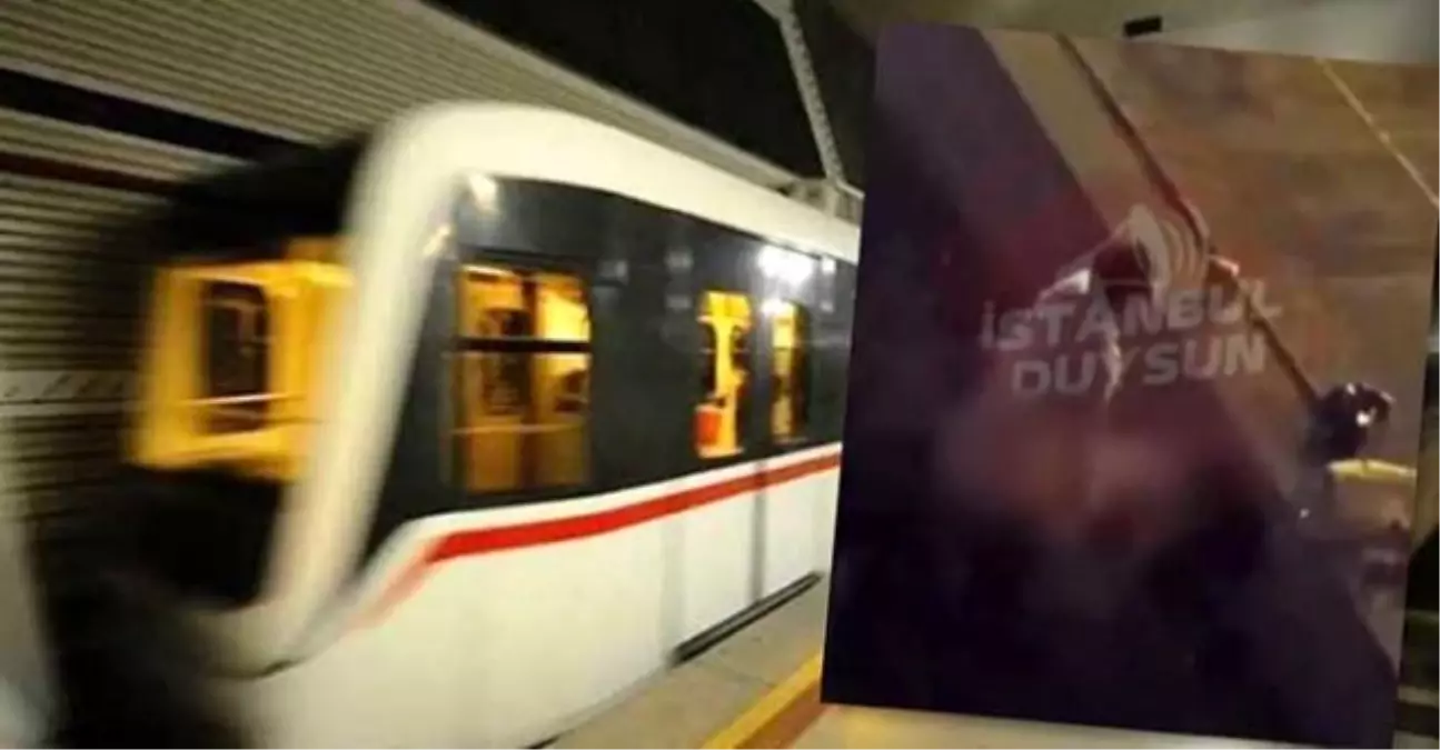 Ümraniye'de Metro Durağında Cinsel İlişkiye Girdiler! Açıklama Geldi