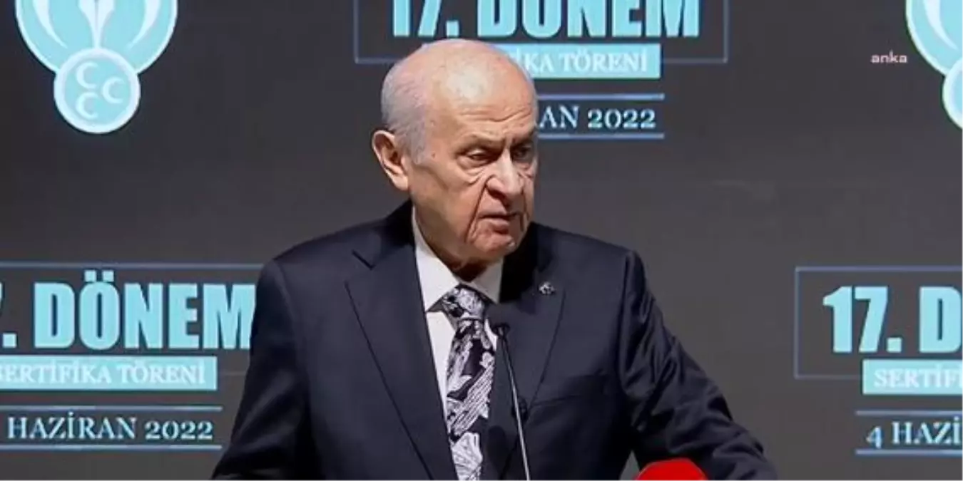 Bahçeli, MHP Siyaset ve Liderlik Okulu Sertifika Töreni\'nde konuştu: (1)