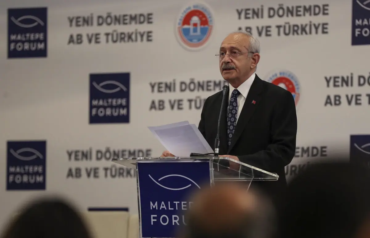 CHP Genel Başkanı Kılıçdaroğlu 'Yeni Dönemde AB ve Türkiye' Toplantısı'na katıldı (1)