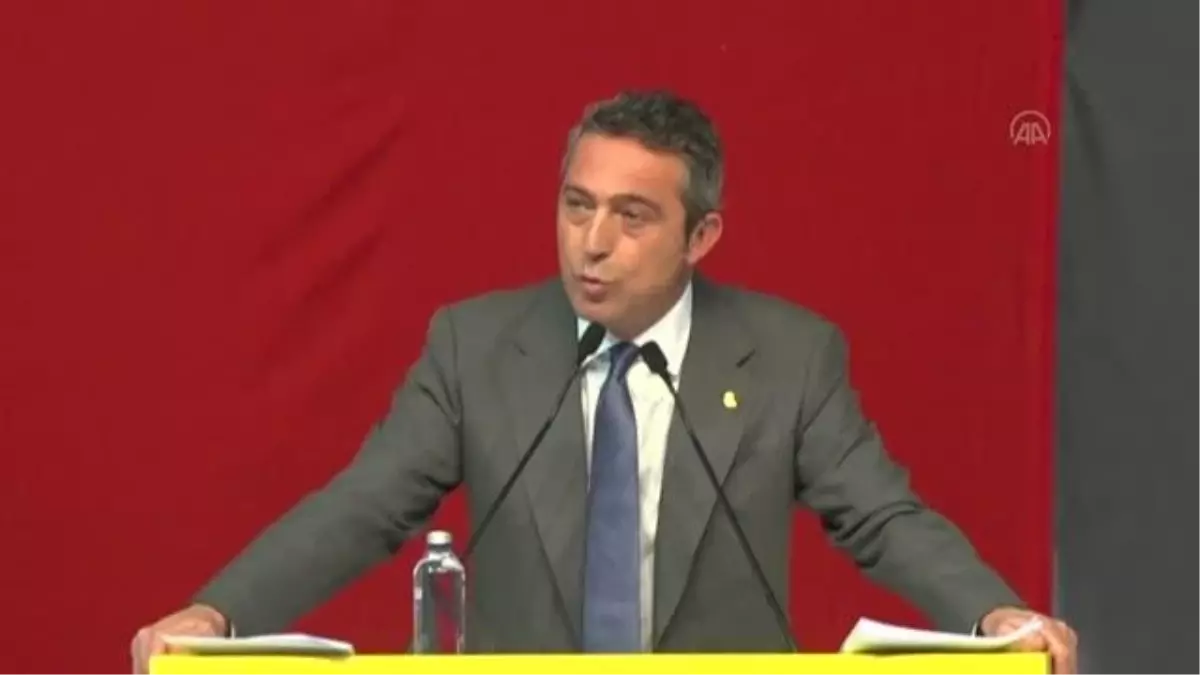 Fenerbahçe Başkanı Koç: 'Benim kulüpten bir kuruş alacağım yoktur'