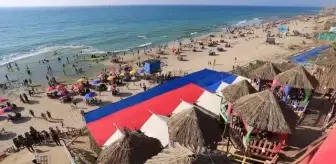 Gazze'de sıcak hava